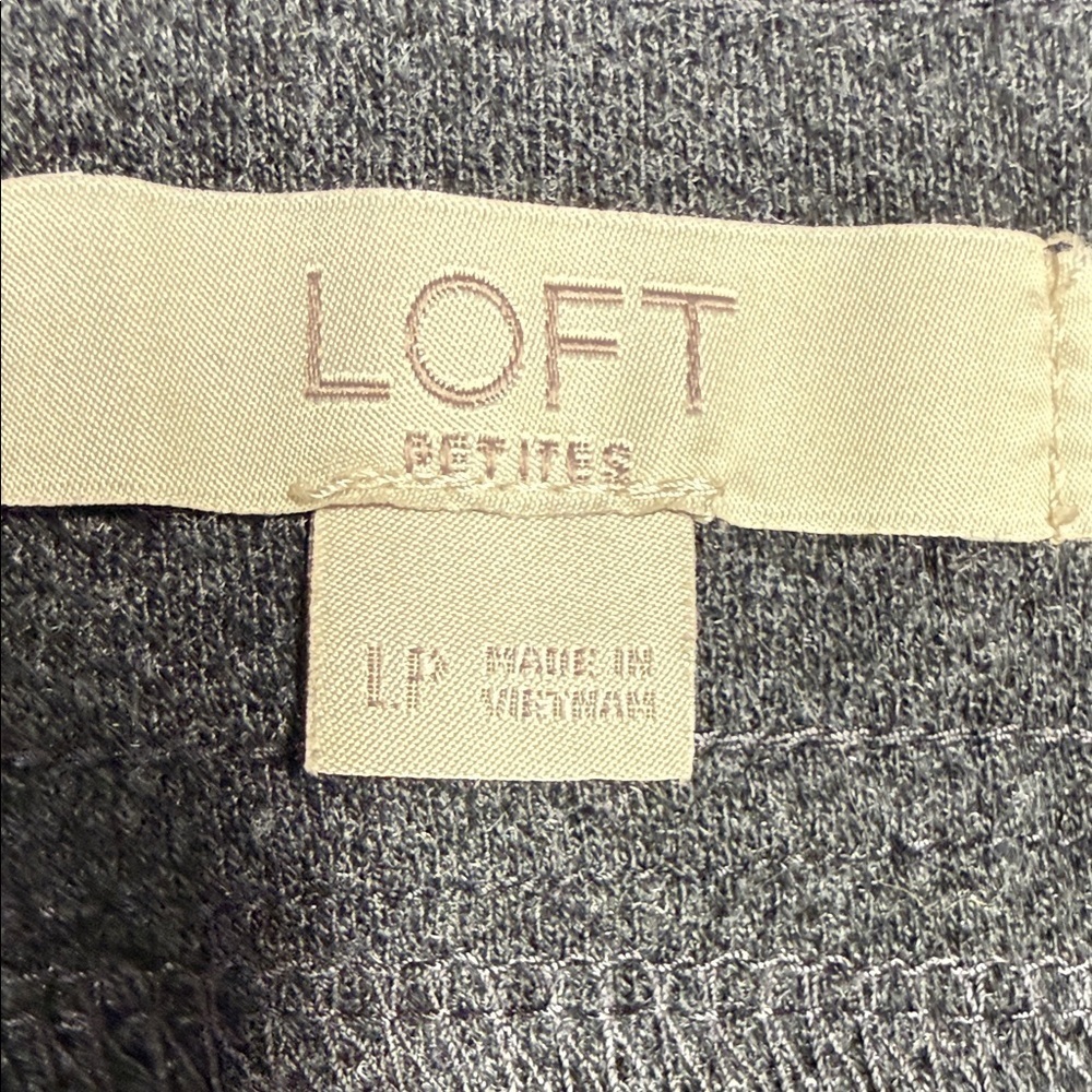 LOFT Charcoal Pencil Skirt - Picture 2 of 6